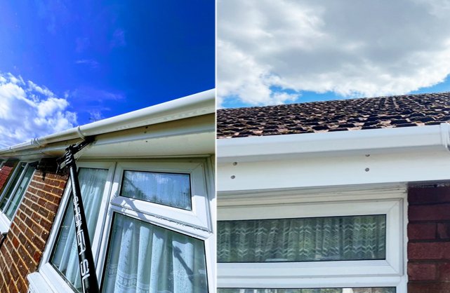 Trident Exterior cleaning Soffit & fascia clean